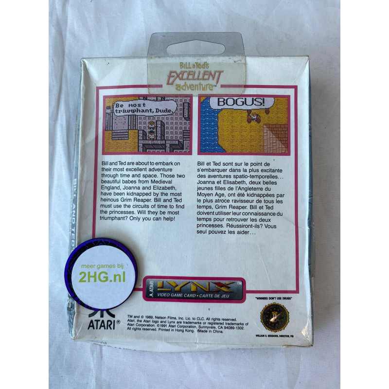 Bill and Red's Excellent Adventure (sealed)Atari Lynx Spellen Atari Lynx€ 24,99 Atari Lynx Spellen