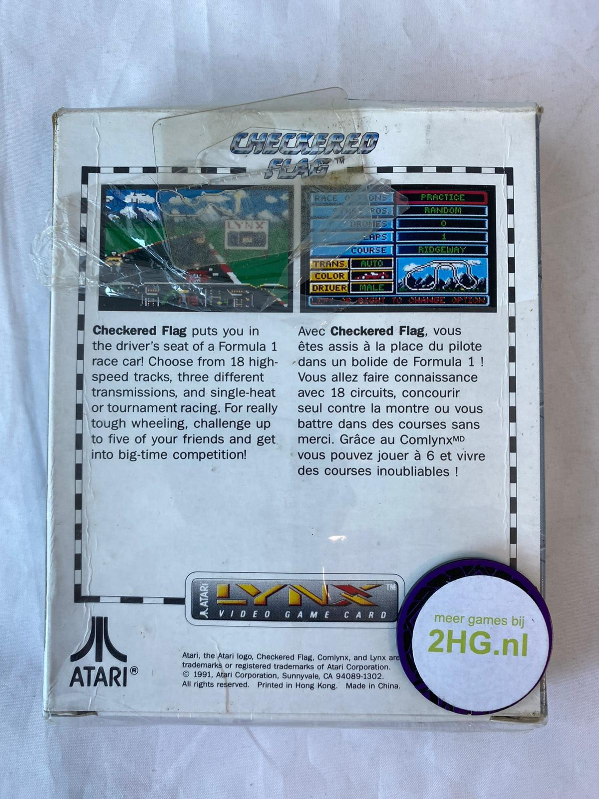Checkered FlagAtari Lynx Spellen Atari Lynx€ 59,99 Atari Lynx Spellen