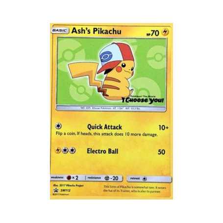 Ash's Pikachu (SM 112)