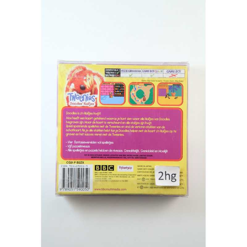 Tweenies Doodles' Kluifjes (CIB)Game Boy Color spellen met doosje € 10,00 Game Boy Color spellen met doosje