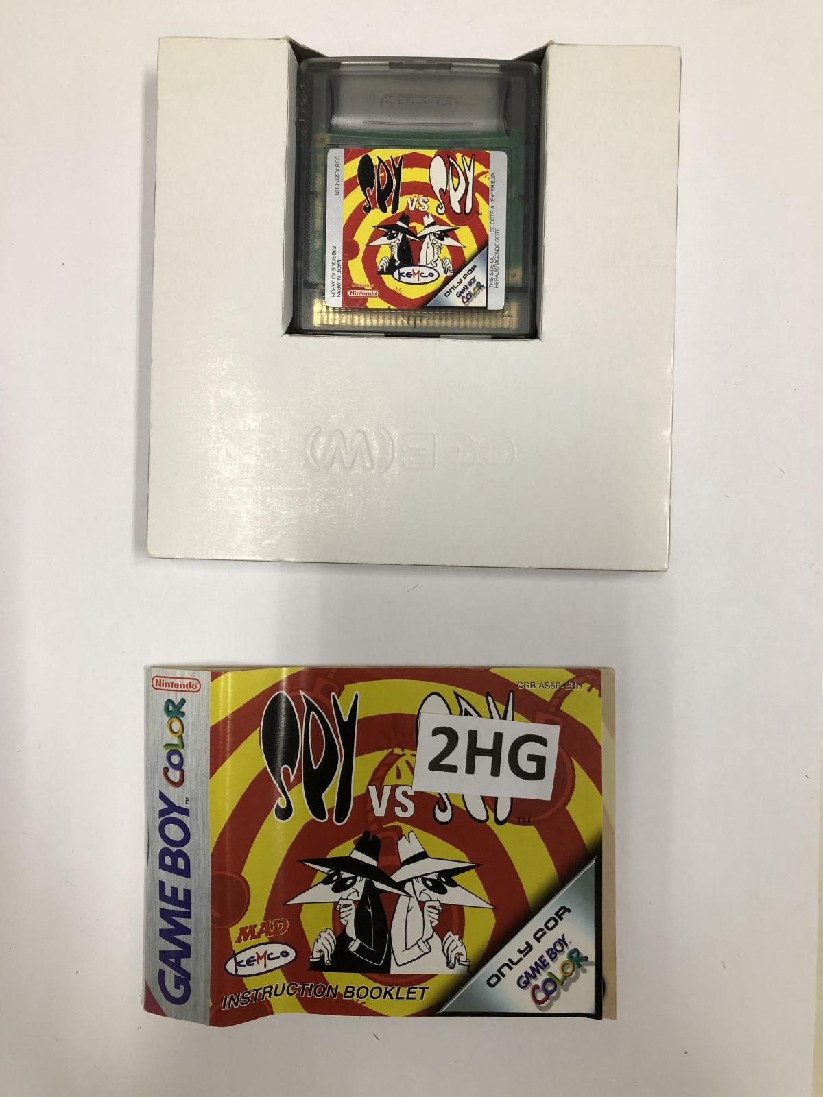 Spy vs. SpyGame Boy Color spellen met doosje CGB-AS6P-EUR€ 39,95 Game Boy Color spellen met doosje