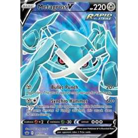 CRE 181 - Metagross V CRE 181 - Metagross VChilling Reign Chilling Reign€ 7,50 Chilling Reign