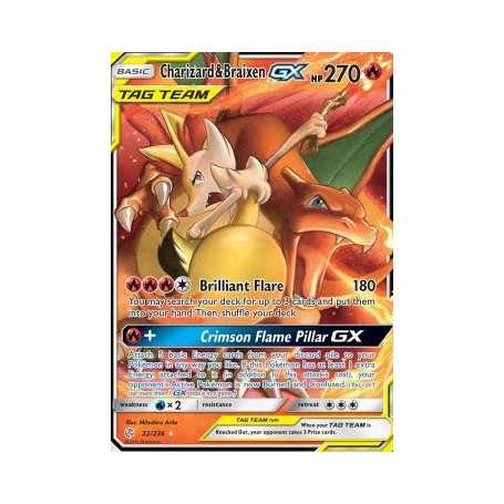 CEC 022 - Charizard & Braixen GX