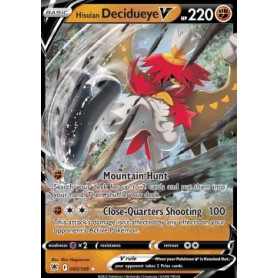 ASR 083 - Hisuian Decidueye V ASR 083 - Hisuian Decidueye VAstral Radiance Astral Radiance€ 2,99 Astral Radiance