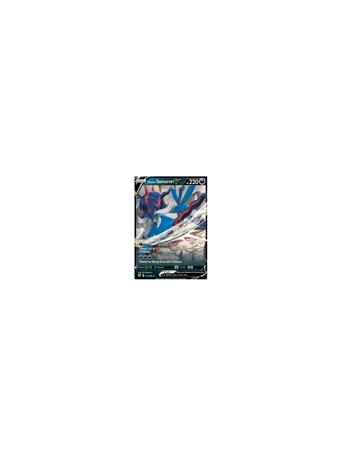 ASR 101 - Hisuian Samurott VAstral Radiance Astral Radiance€ 2,99 Astral Radiance