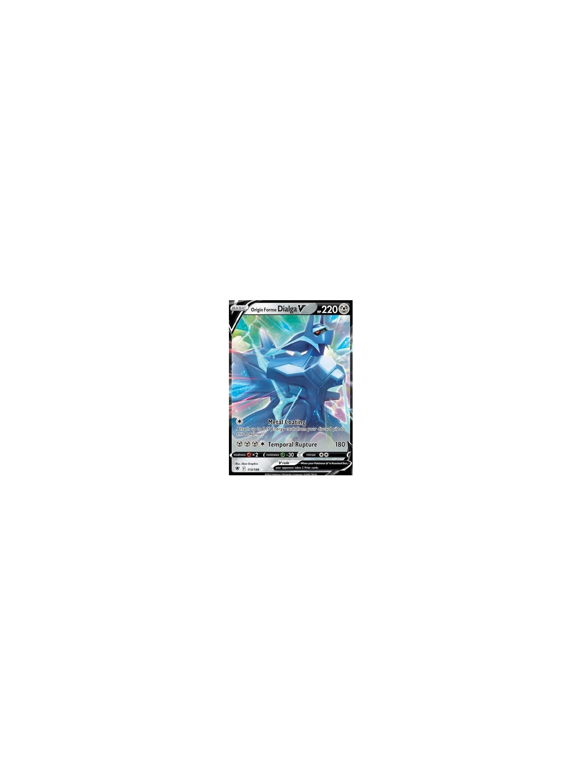 ASR 113 - Origin Forme Dialga V