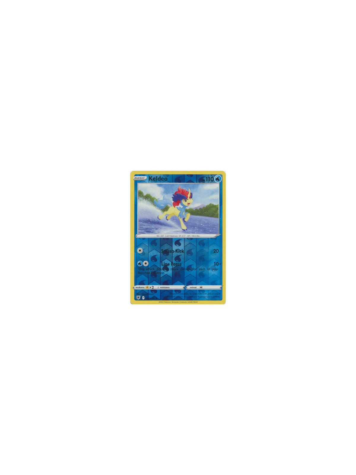 ASR 045 - Keldeo - Reverse HoloAstral Radiance Astral Radiance€ 0,50 Astral Radiance