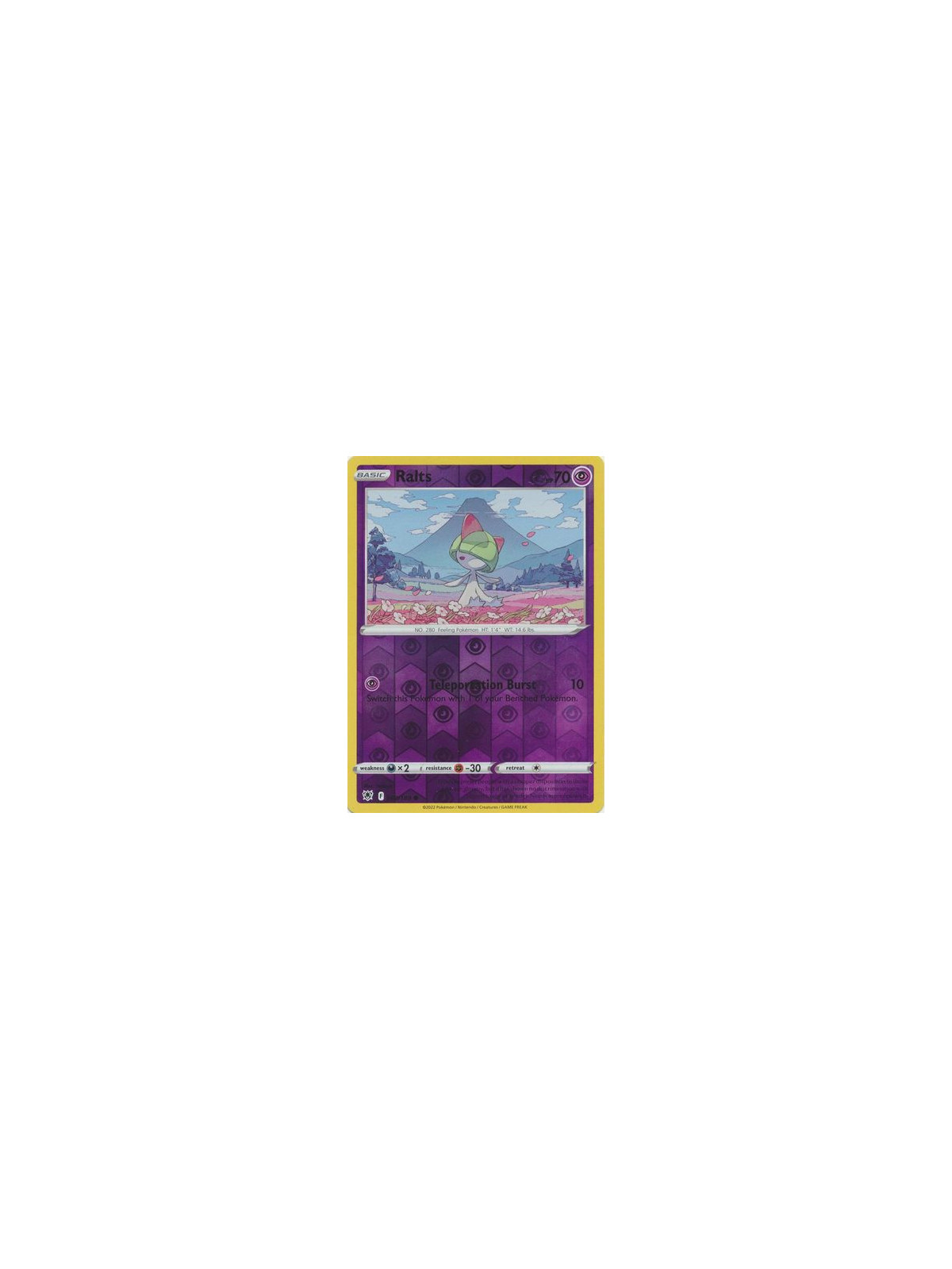 ASR 060 - Ralts - Reverse Holo