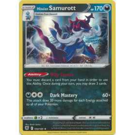 ASR 100 - Hisuian Samurott - Holo ASR 100 - Hisuian Samurott