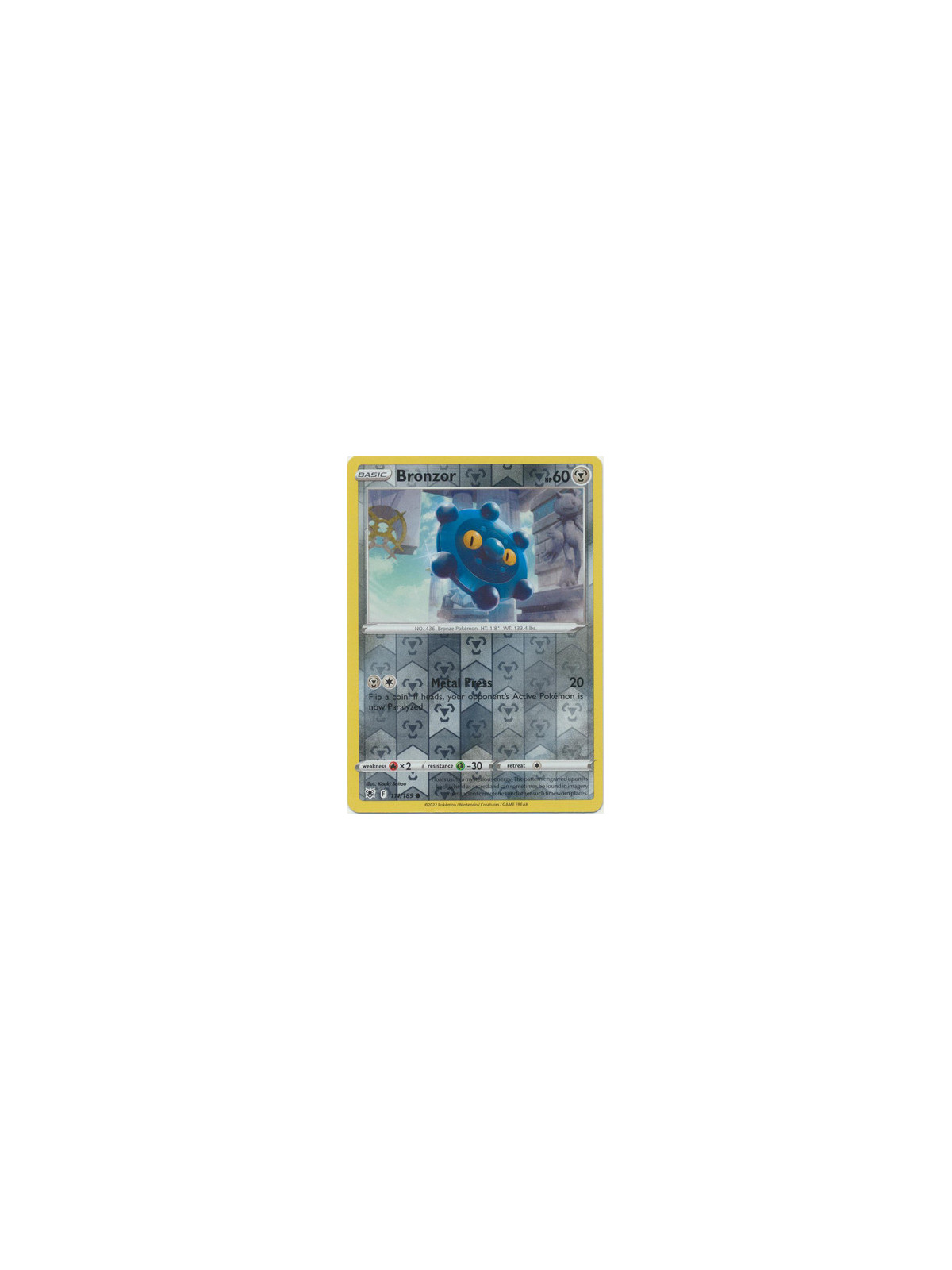 ASR 111 - Bronzor - Reverse Holo