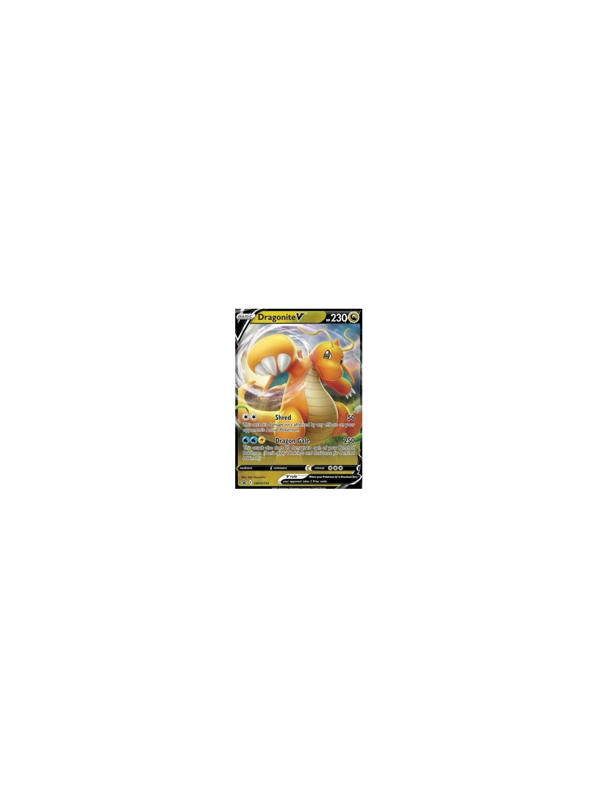 SWSH 154 - Dragonite VSWSH Black Star Promo's SWSH Black Star Promos€ 2,99 SWSH Black Star Promo's