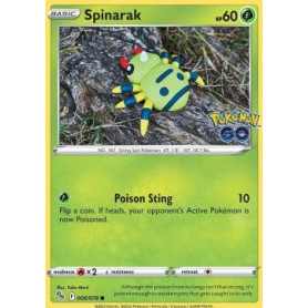 PGO 006 - Spinarak - Reverse HoloPokémon Go Pokémon Go€ 0,35 Pokémon Go