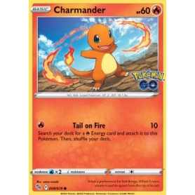 PGO 008 - Charmander - Reverse Holo