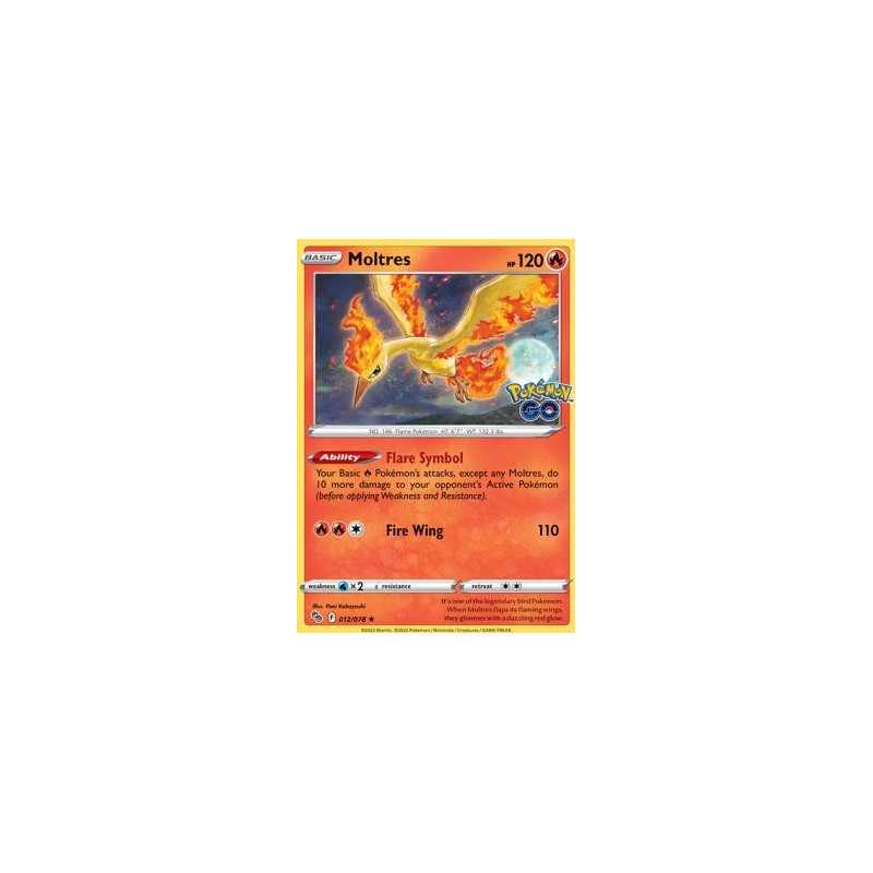 Moltres - Pokemon Go Reverse Holo - Pokemon