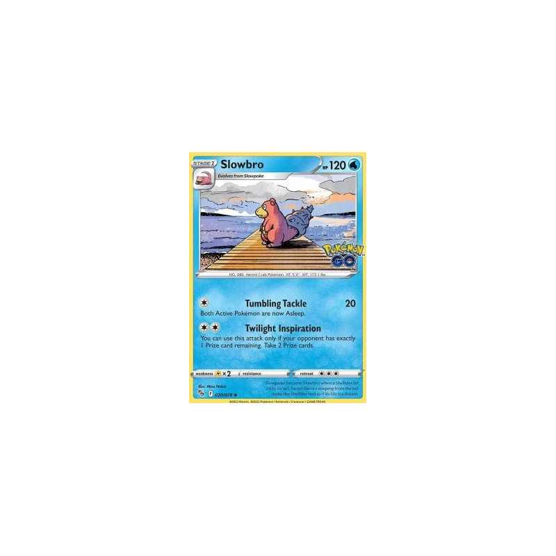 PGO 020 - Slowbro - Reverse Holo