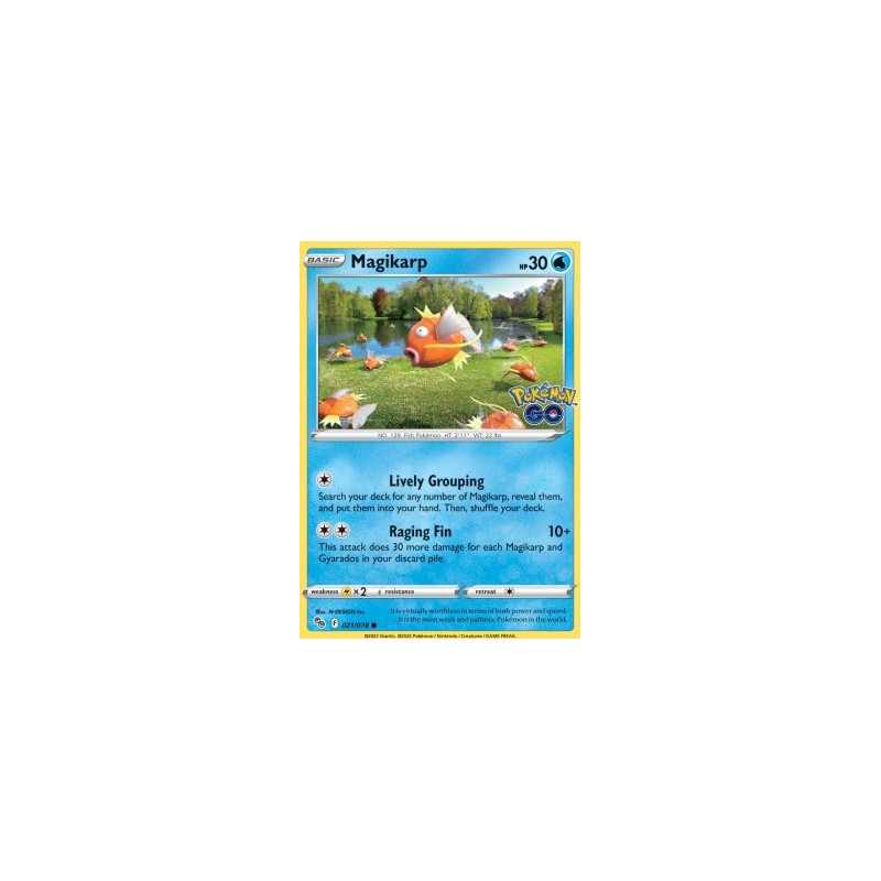 PGO 021 - MagikarpPokémon Go Pokémon Go€ 0,05 Pokémon Go