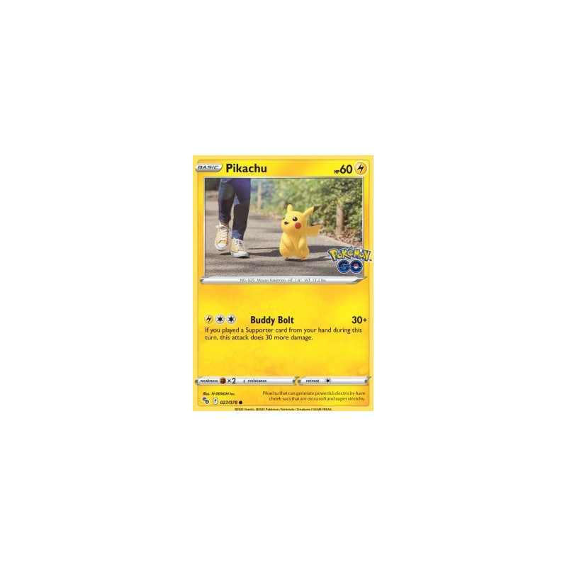 PGO 027 - PikachuPokémon Go Pokémon Go€ 0,05 Pokémon Go
