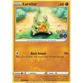 PGO 037 - Larvitar - Reverse Holo PGO 037 - Larvitar - Reverse Holo