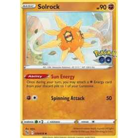 PGO 039 - Solrock - Reverse Holo PGO 039 - Solrock - Reverse Holo