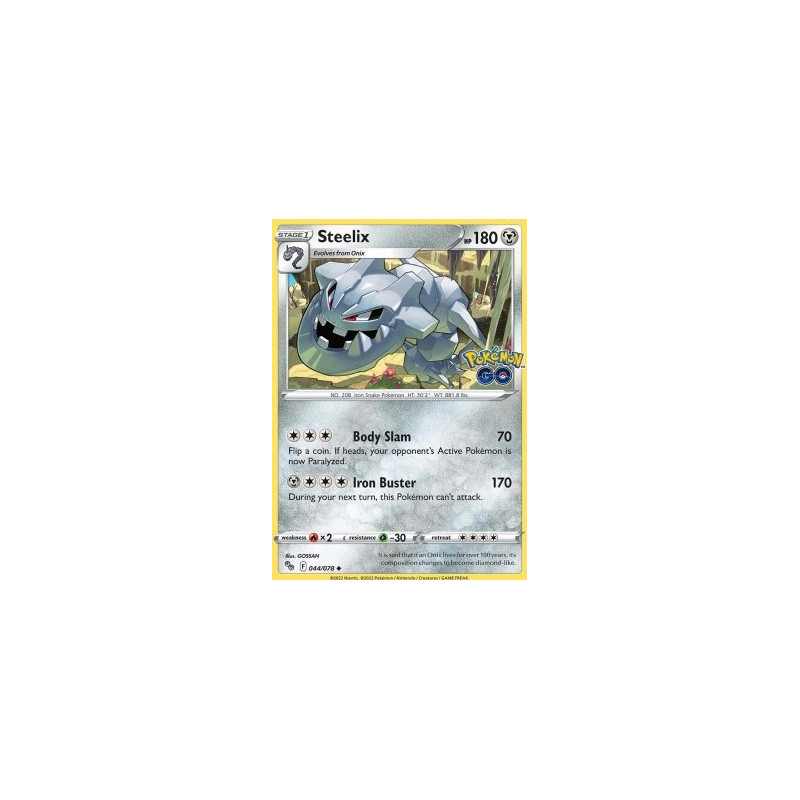 PGO 044 - Steelix - Reverse Holo
