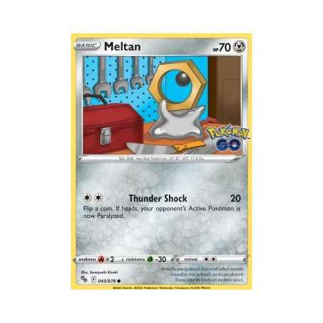 PGO 045 - Meltan - Reverse HoloPokémon Go Pokémon Go€ 0,35 Pokémon Go