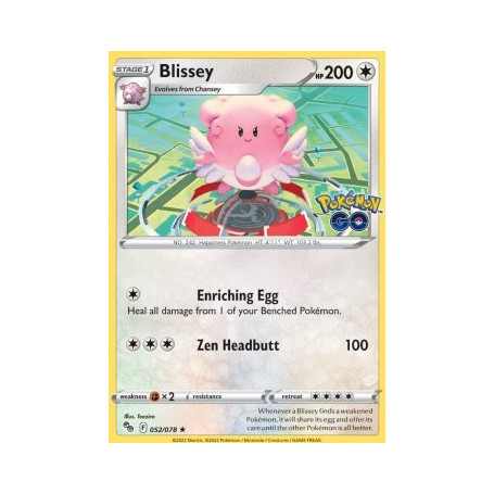 PGO 052 - Blissey - Reverse HoloPokémon Go Pokémon Go€ 1,99 Pokémon Go