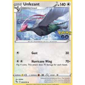 PGO 063 - Unfezant - Reverse Holo PGO 063 - Unfezant - Reverse Holo