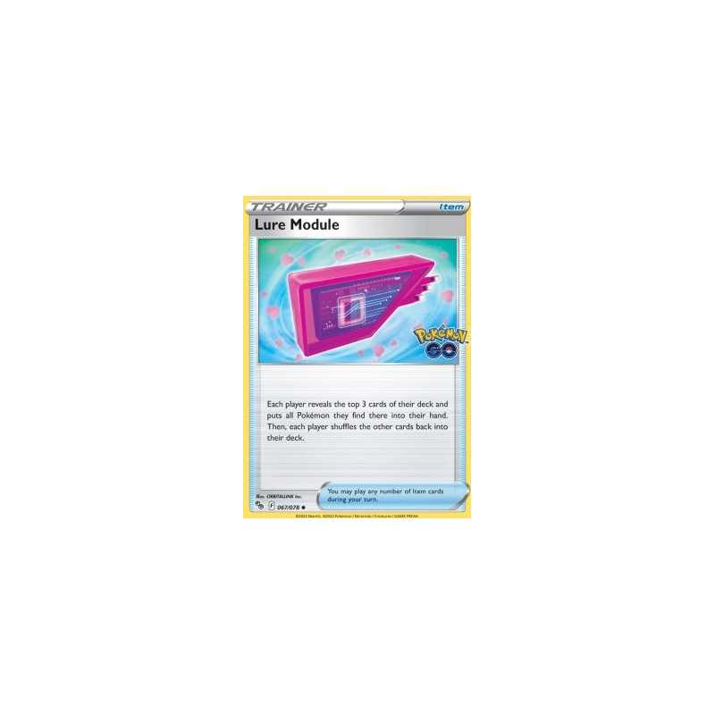 PGO 067 - Lure Module - Reverse Holo