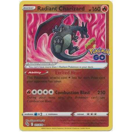 PGO 011 - Radiant CharizardPokémon Go Pokémon Go€ 12,50 Pokémon Go