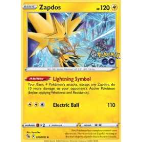 PGO 029 - Zapdos - Reverse Holo PGO 029 - Zapdos - Reverse Holo
