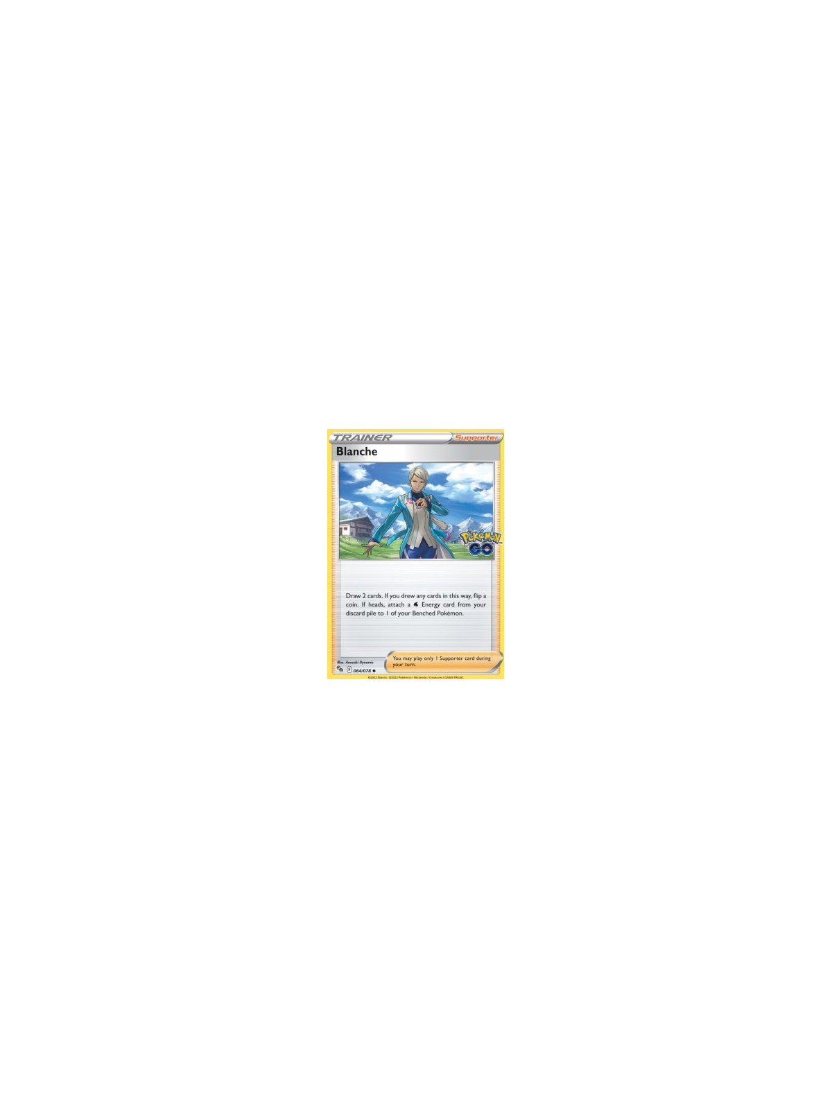 PGO 064 - Blanche - Reverse Holo