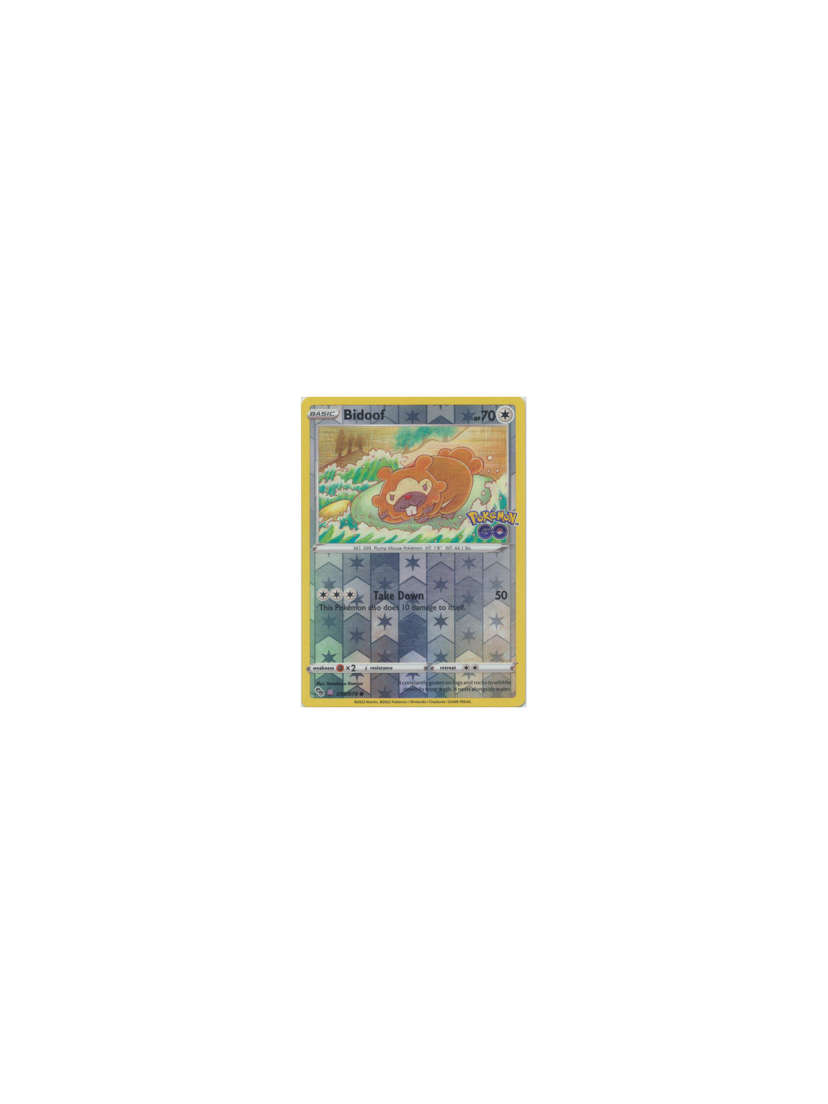 PGO 053 - Ditto - Reverse Holo