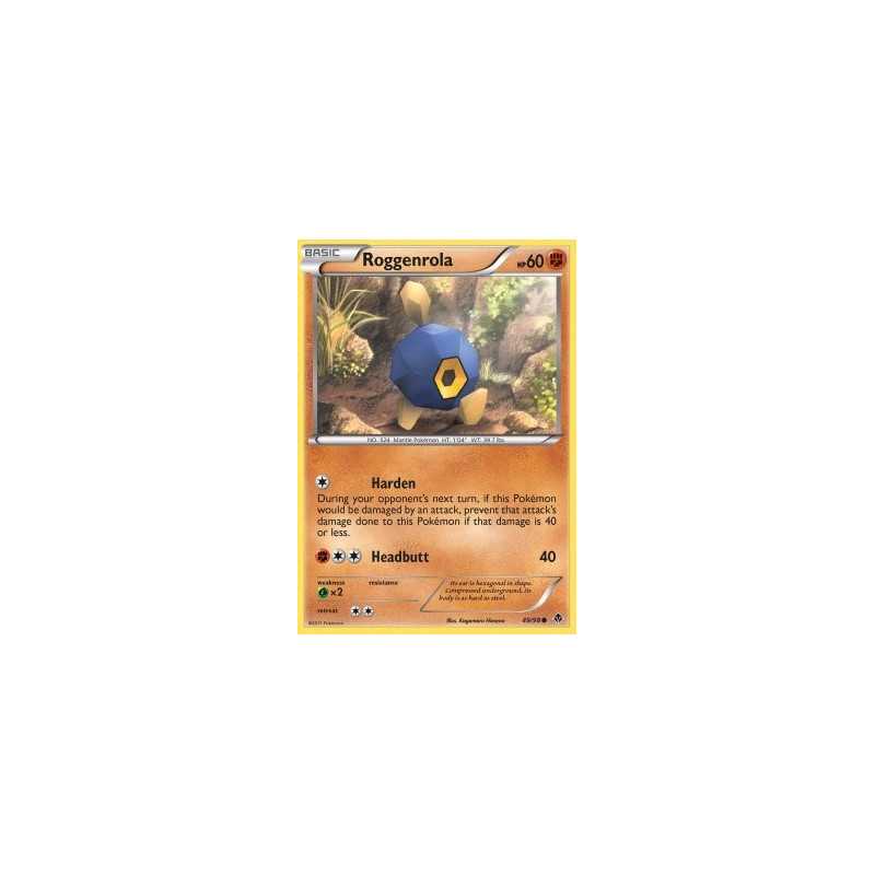 roggenrola pokemon card value Roggenrola AR 125/086 White Flare main image 1