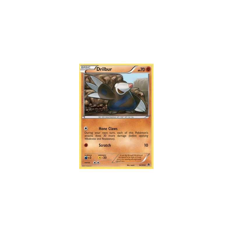 drilbur pokemon card value Drilbur (114/236) [Sun & Moon: Cosmic Eclipse] main image 0