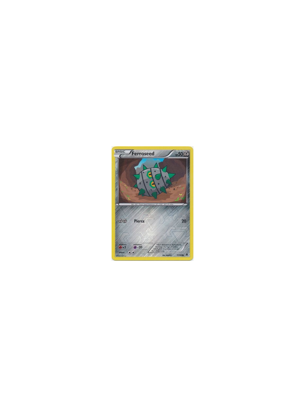EPO 071 - Ferroseed (Pierce) - Reverse Holo