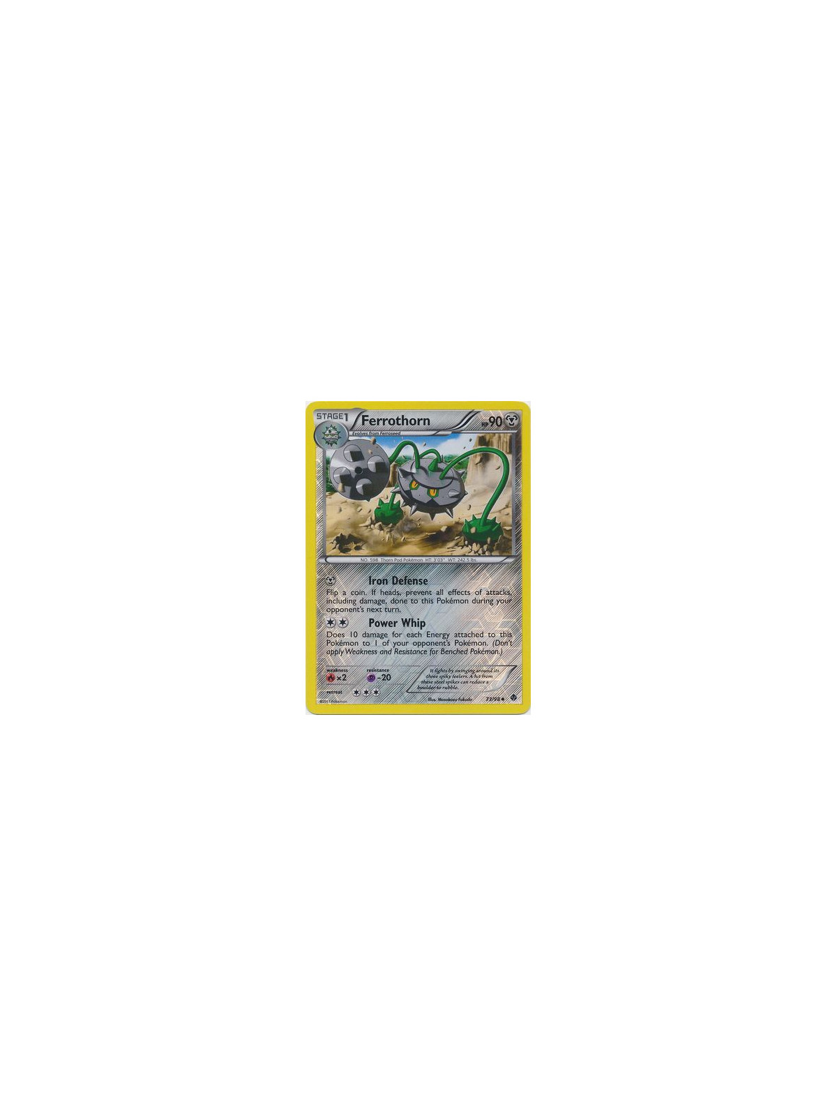EPO 073 - Ferrothorn (Iron Defense)