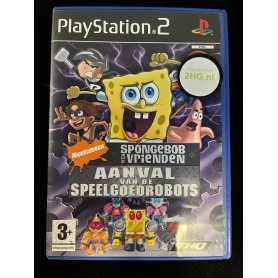 Spongebob en zijn Vrienden: Aanval van de Speelgoedrobots - PS2 Spongebob en zijn Vrienden: Aanval van de Speelgoedrobots - PS2