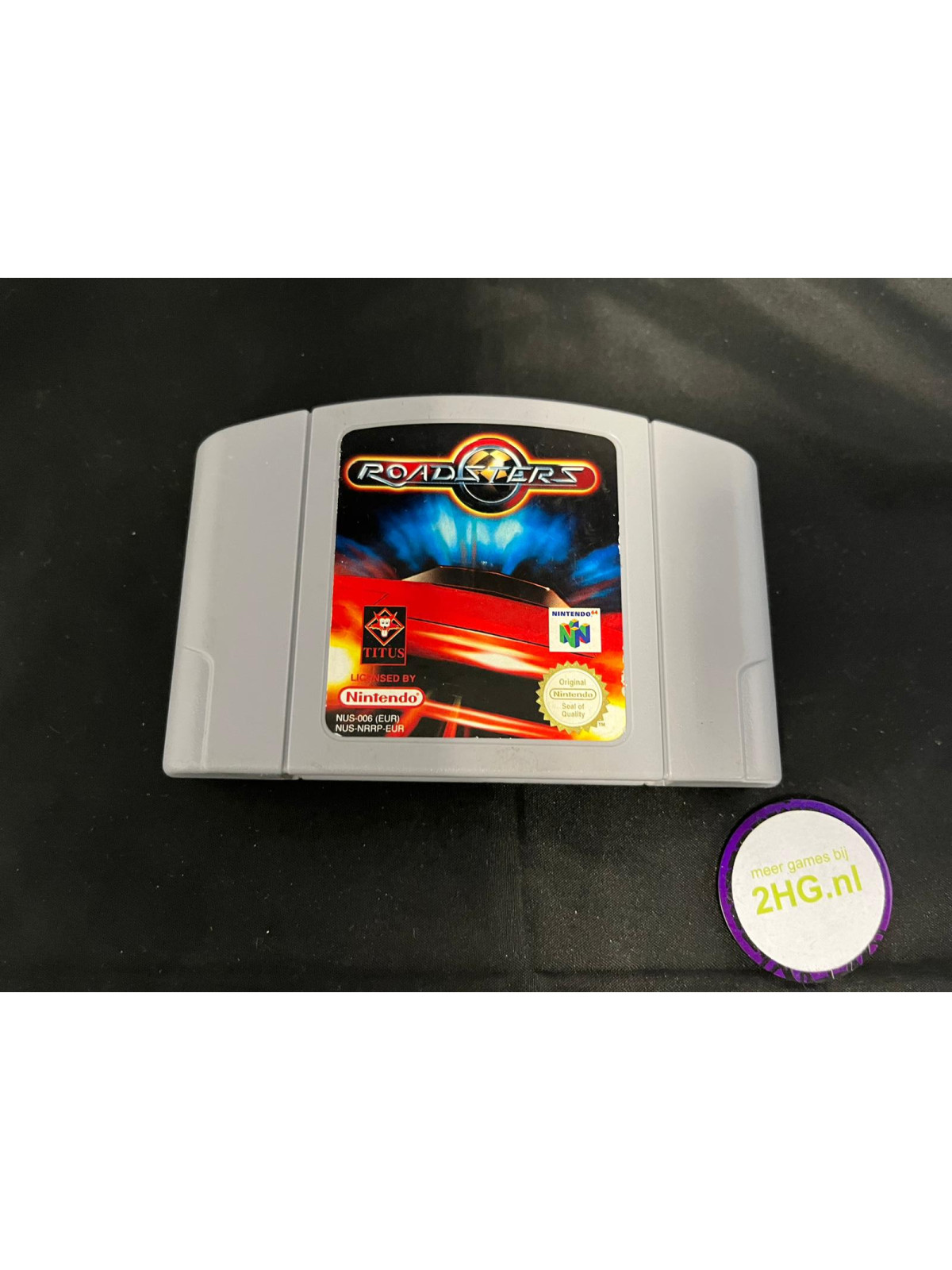 Roadsters (losse cassette) - N64Nintendo 64 Losse Spellen NUS-NRRP-EUR€ 14,99 Nintendo 64 Losse Spellen