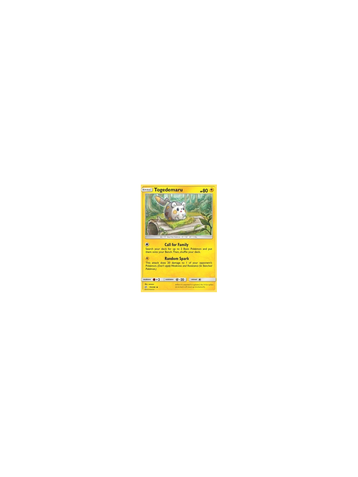 Togedemaru (CEC 073)