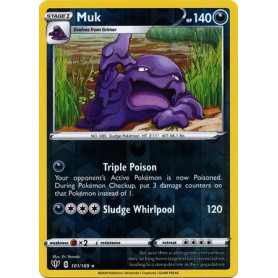DAA 101 - Muk - Reverse Holo DAA 101/189 - Muk - Reverse Holo