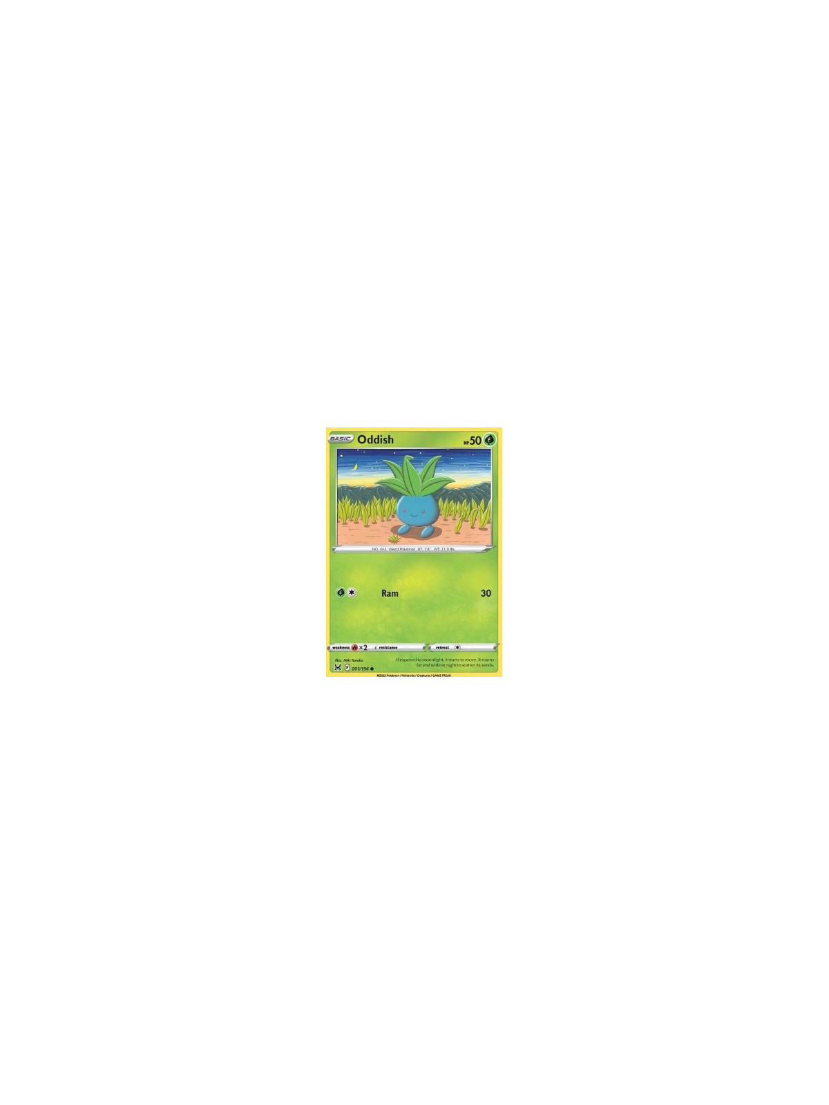 LOR 001 - Oddish