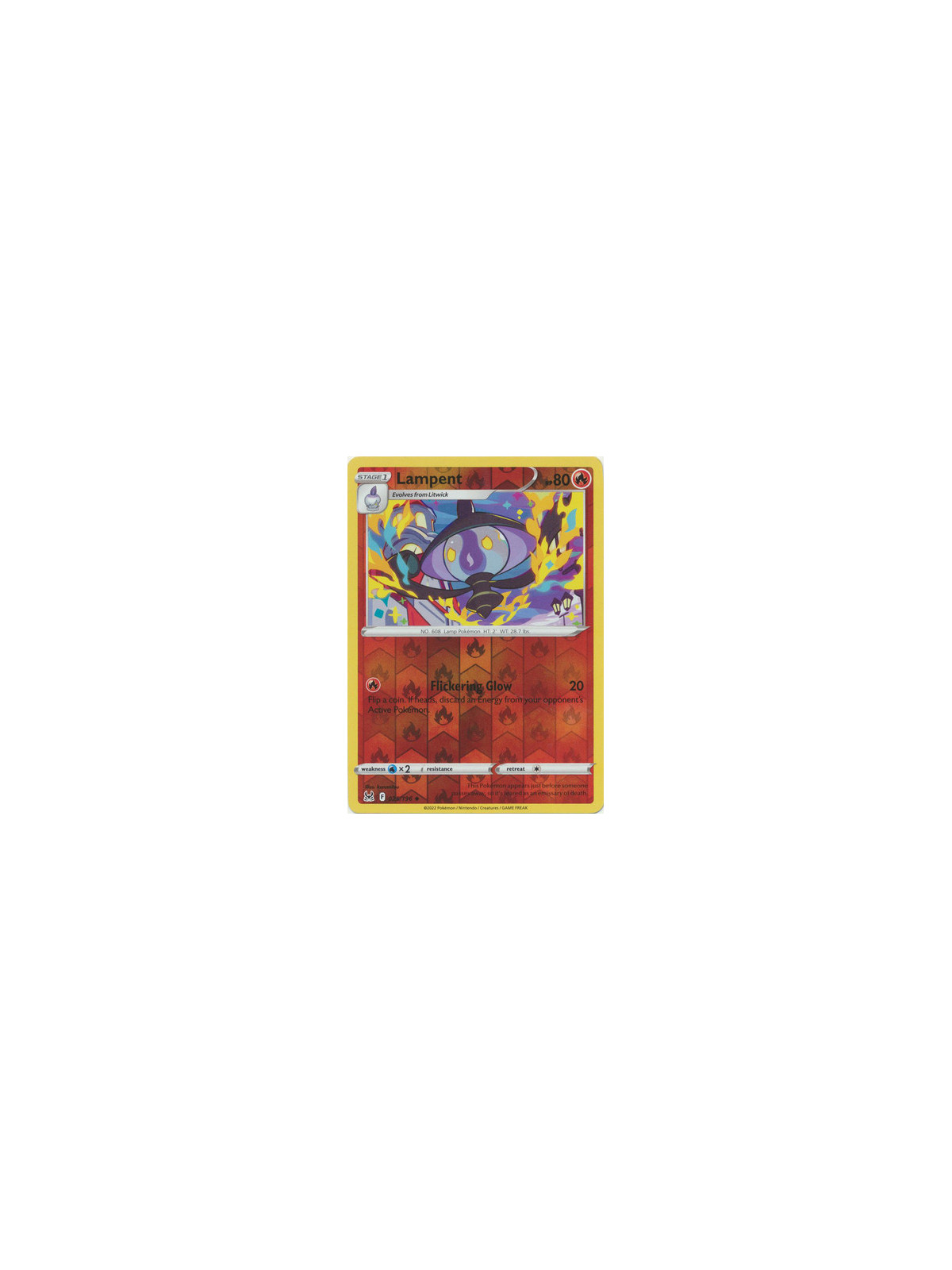 LOR 025 - Lampent - Reverse Holo