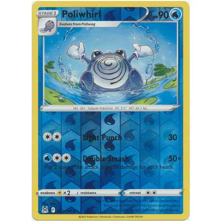 LOR 031 - Poliwhirl - Reverse Holo