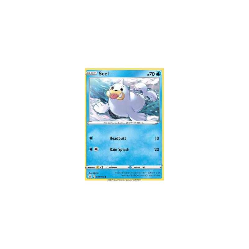 LOR 033 - Seel Lost Origin buy Pokemon cards 2hg nl