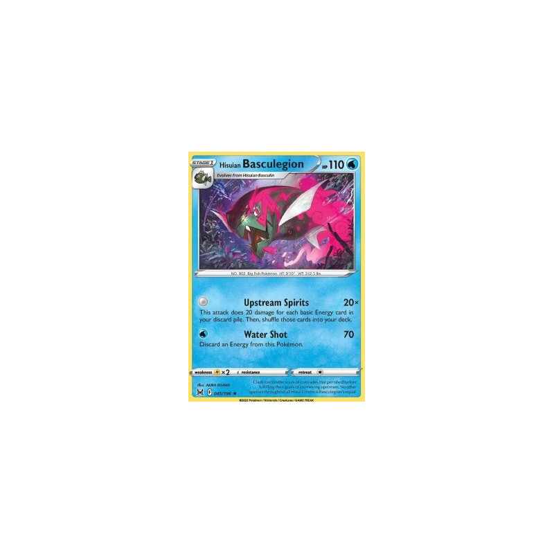 LOR 045 - Hisuian Basculegion Lost Origin buy Pokemon cards 2hg nl LOR 045 - Hisuian Basculegion Lost Origin buy Pokemon cards 2hg nl