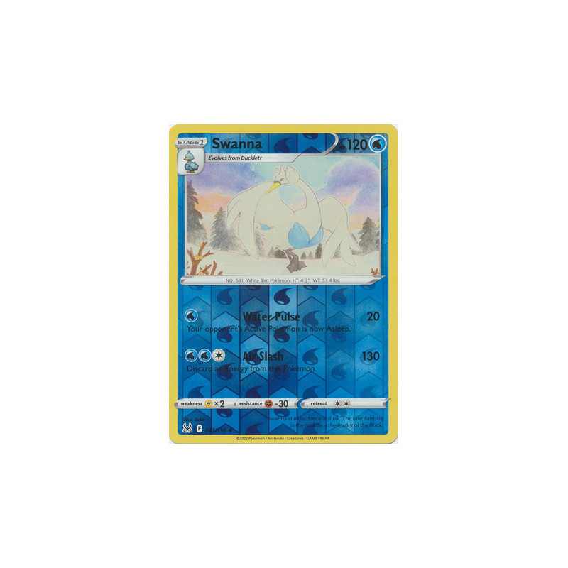 LOR 047 - Swanna - Reverse Holo
