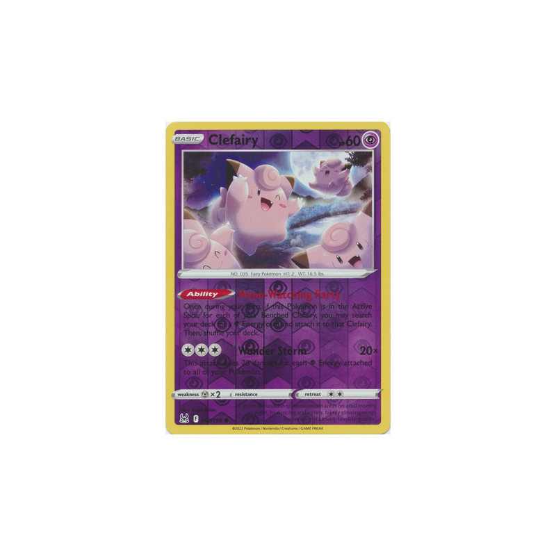 LOR 062 - Clefairy - Reverse Holo Lost Origin buy Pokemon cards 2hg nl