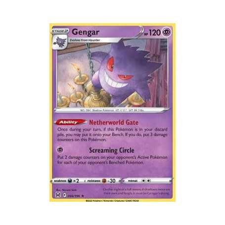 LOR 066 - Gengar - HoloLost Origin Lost Origin€ 0,50 Lost Origin