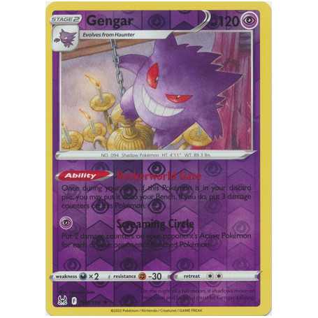 LOR 066 - Gengar - Reverse HoloLost Origin Lost Origin€ 0,99 Lost Origin