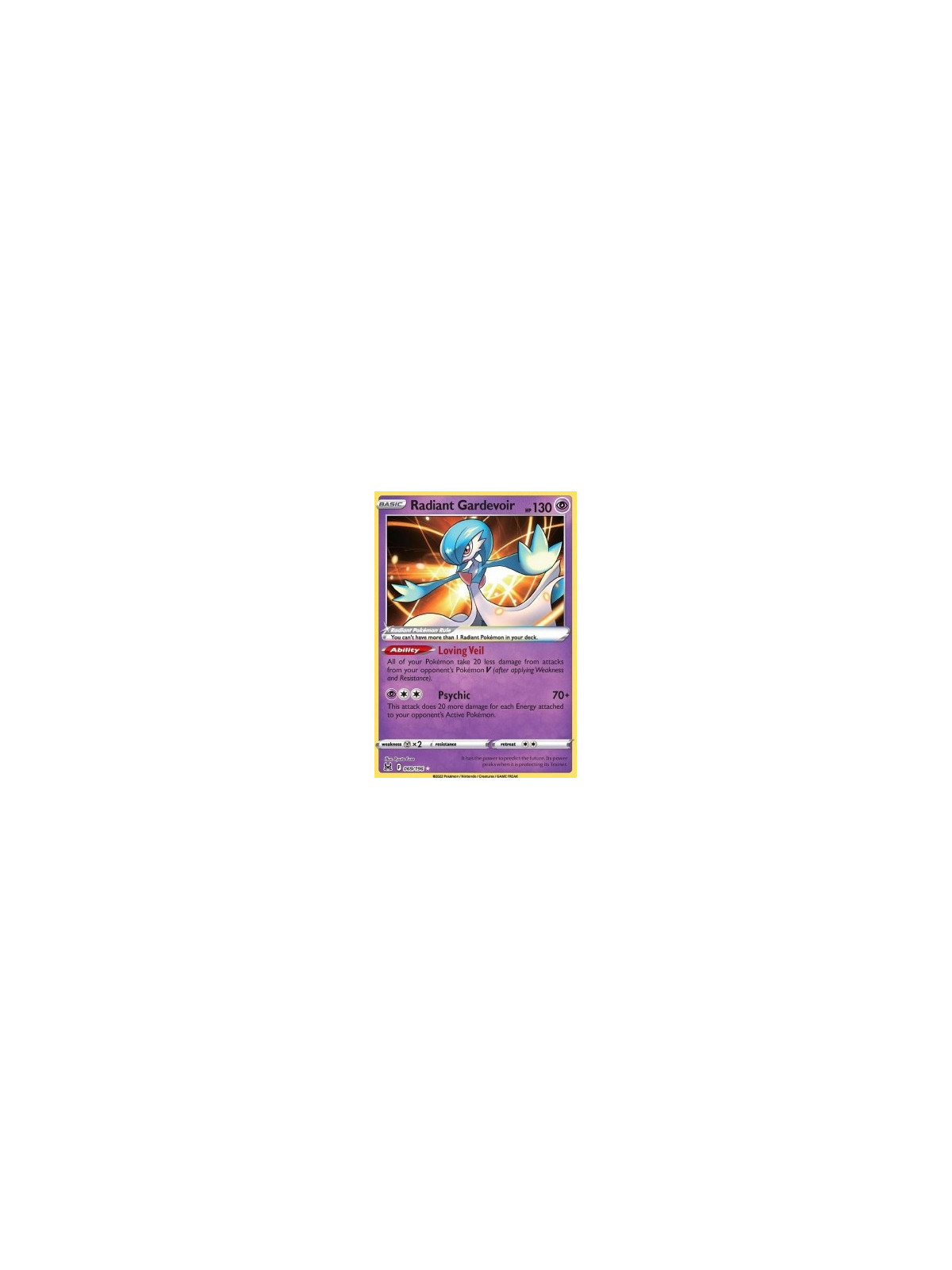 LOR 069 - Radiant Gardevoir